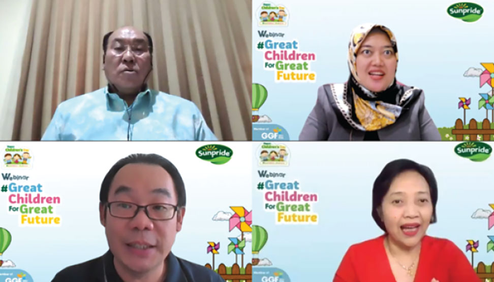 Sambut Hari Anak Nasional 2021, GGF Gelar Webinar Great Children for Great Future
