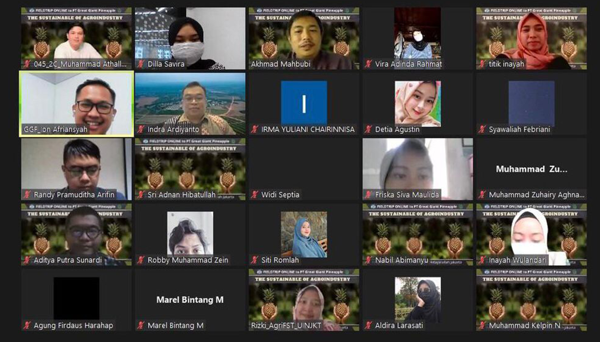 Kunjungan Virtual UIN Syarif Hidayatullah Jakarta