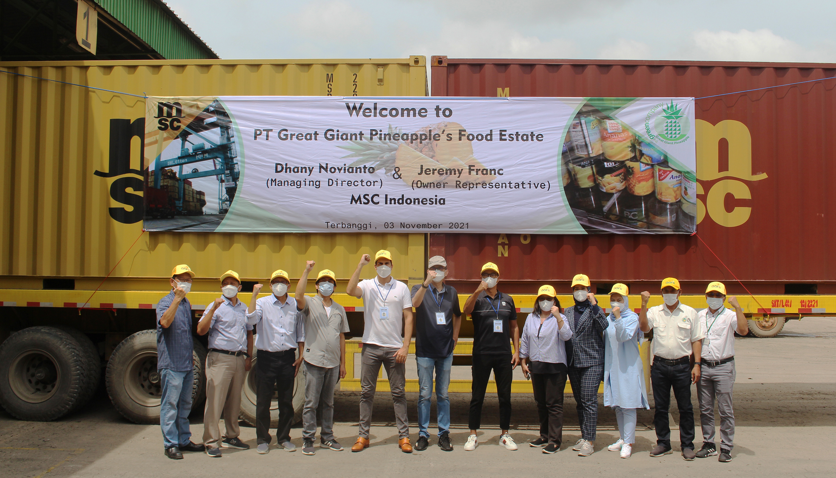 PT GGP Menerima Kunjungan MSC Indonesia