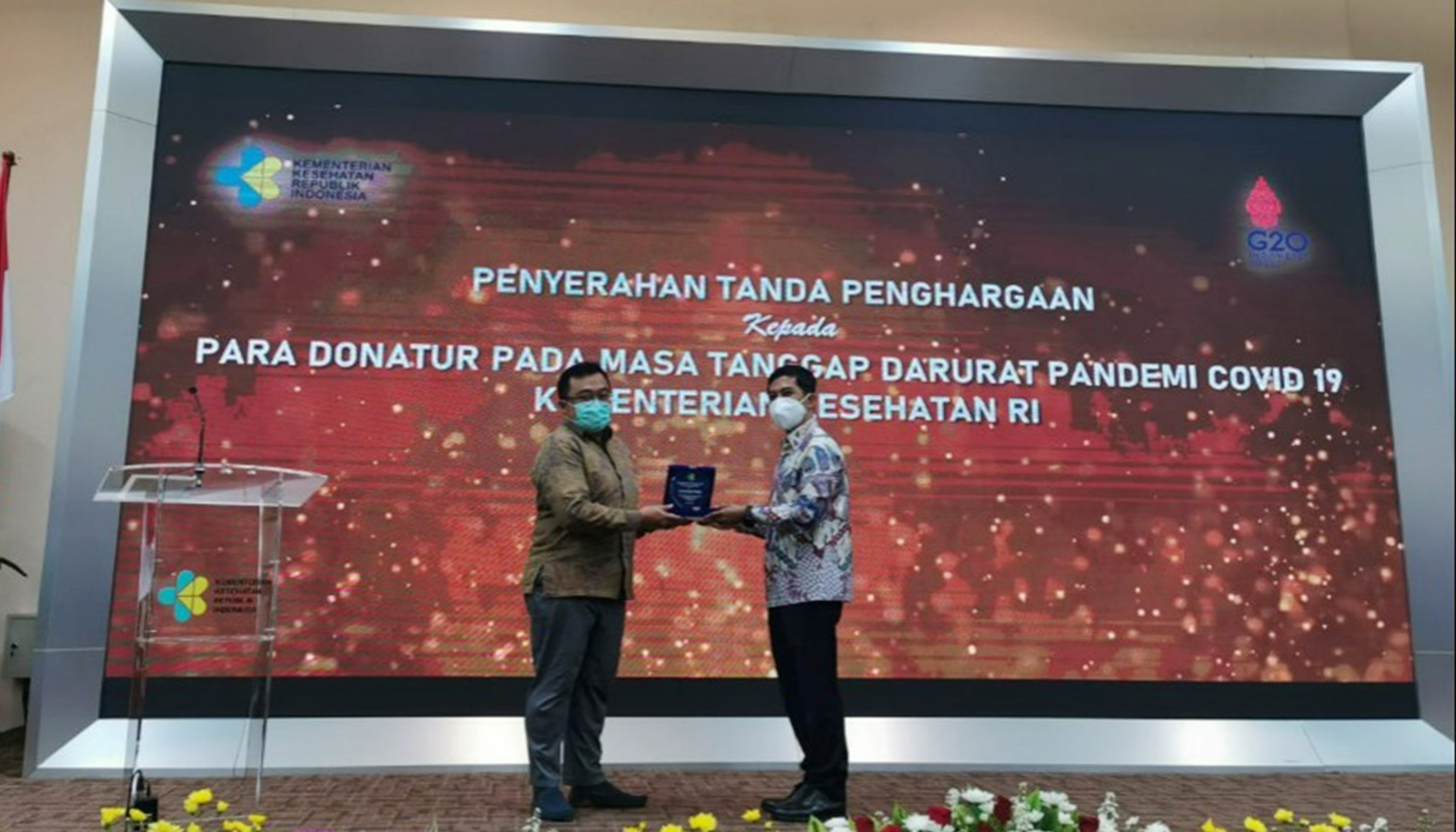 GGF Dapatkan Penghargaan Kemenkes RI