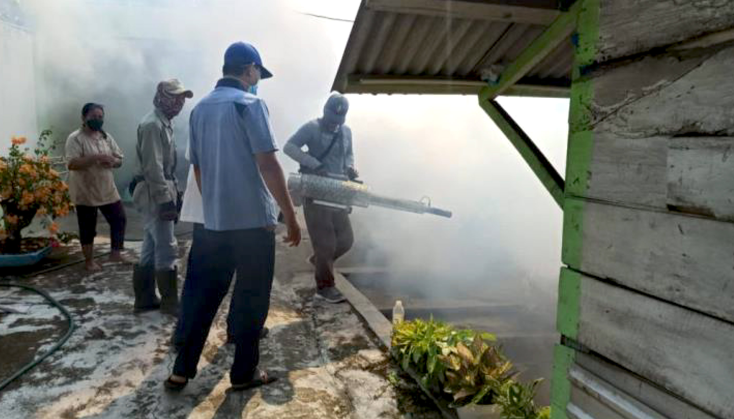 Cegah Covid-19, GGF Lakukan Penyemprotan Disinfektan dan Fogging