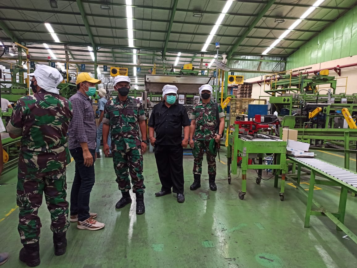 Dandim 0411 Kota Metro Melakukan Kunjungan Kerja di GGF