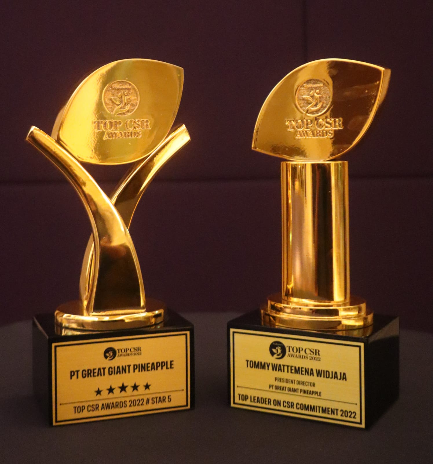 PT GGP Kembali Memenangkan Dua Piala Bergengsi Ajang Top CSR Award 2022
