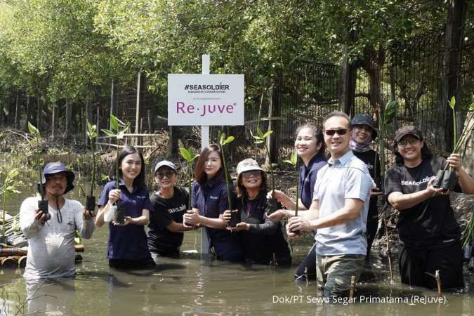 Re.Juve Plants 2,500 Mangrove Seeds with Seasoldier