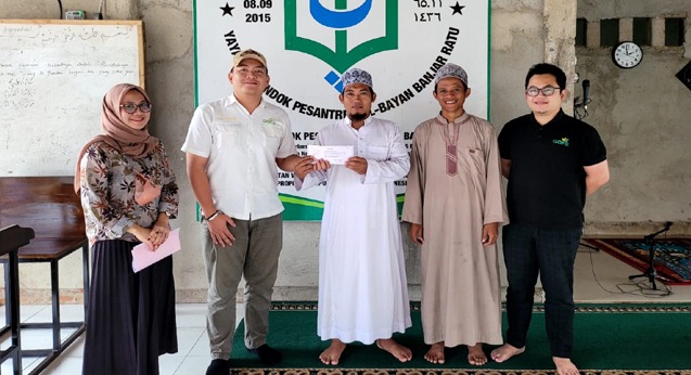 GGF Berikan Bantuan untuk Pembangunan Pesantren Al-Bayan