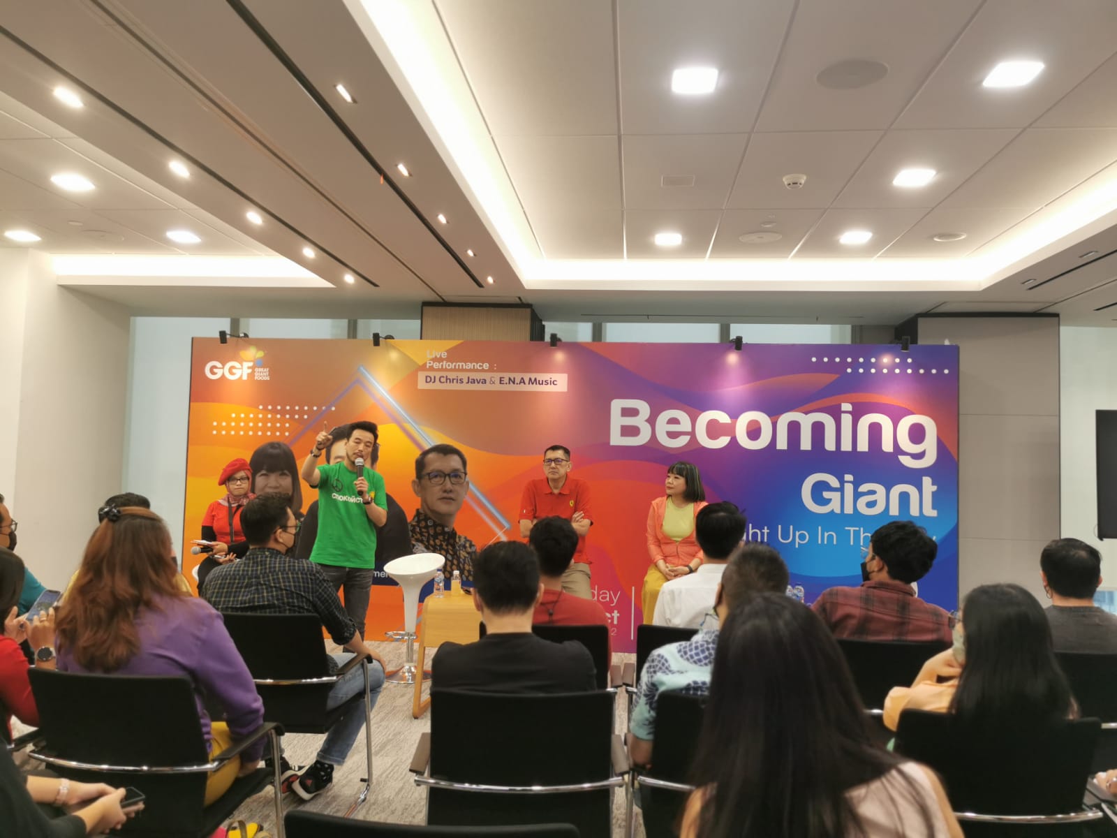 GGF Gelar Sharing Session dengan Tema Becoming The Giant: Light Up The Sky