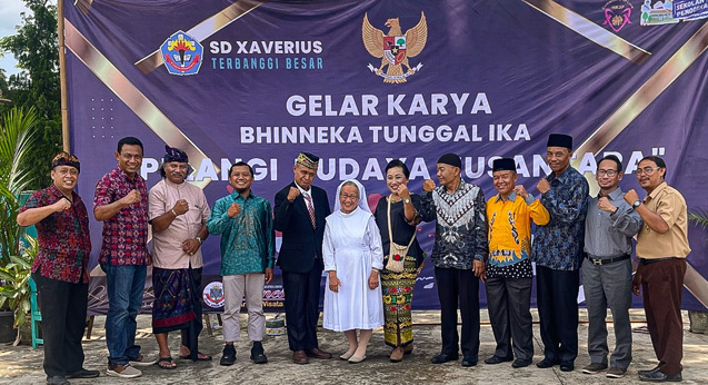 SD Xaverius Terbanggibesar Gelar Kegiatan Karya Bhinneka Tunggal Ika