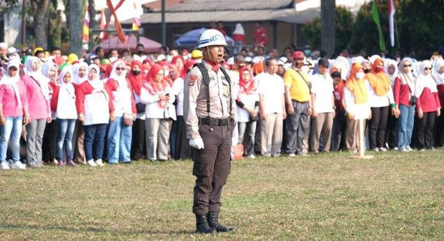 Rayakan Kemerdekaan Republik Indonesia, Karyawan Great Giant Foods Lampung Gelar Upacara Bendera