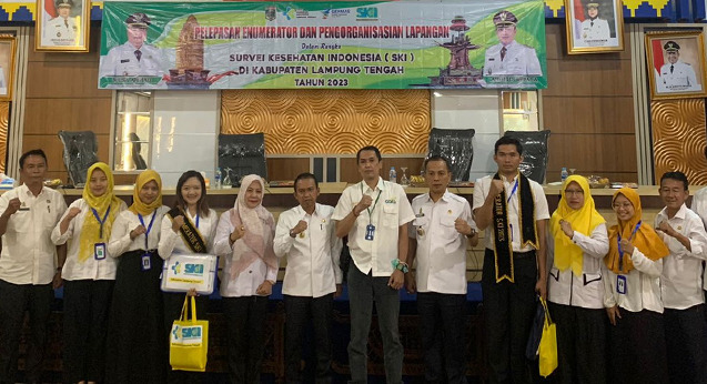 PT Great Giant Pineapple (GGP) Hadiri Pelepasan Enumerator Survei Kesehatan Indonesia