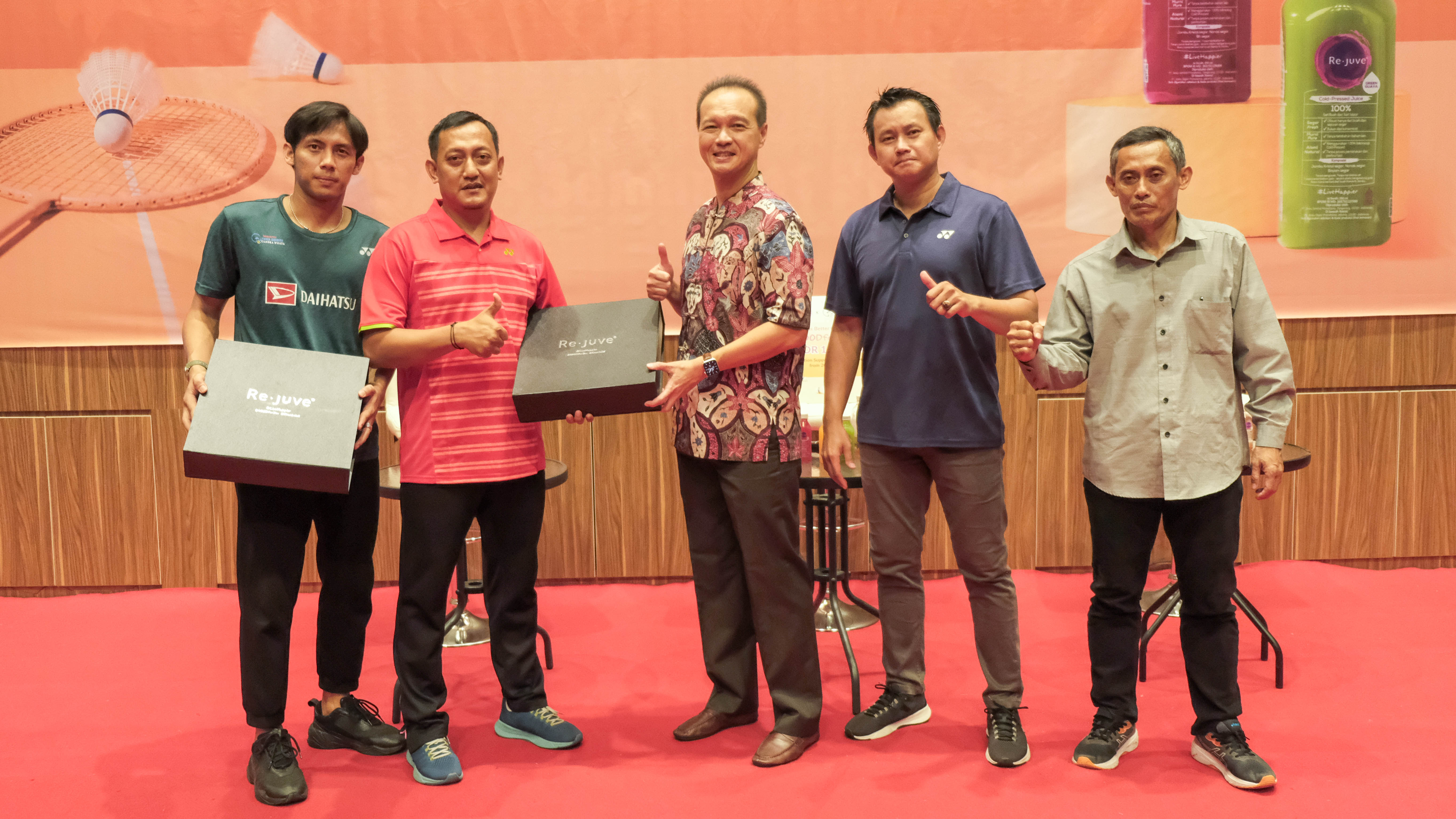Re.juve Berkolaborasi dengan Candra Wijaya International Badminton Centre
