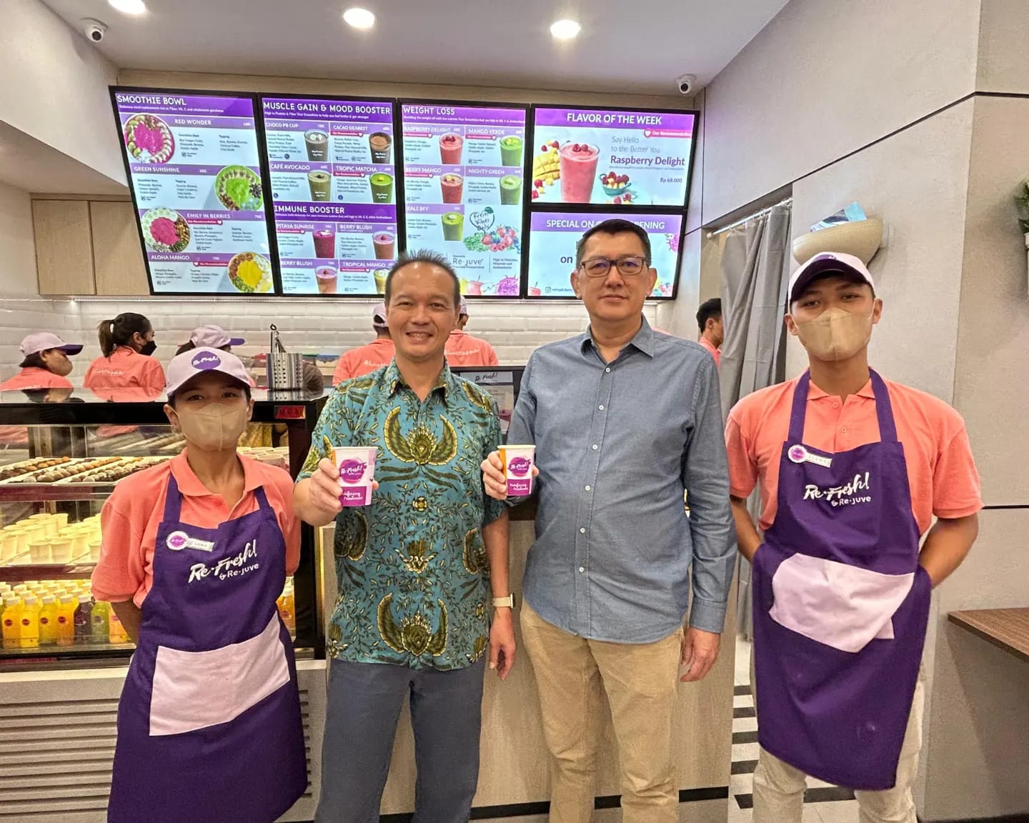 Re.juve Presents the First True Smoothies Bar Concept in Indonesia