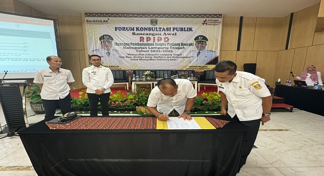 GGF Supports Central Lampung RPJPD to Create a Golden Indonesia