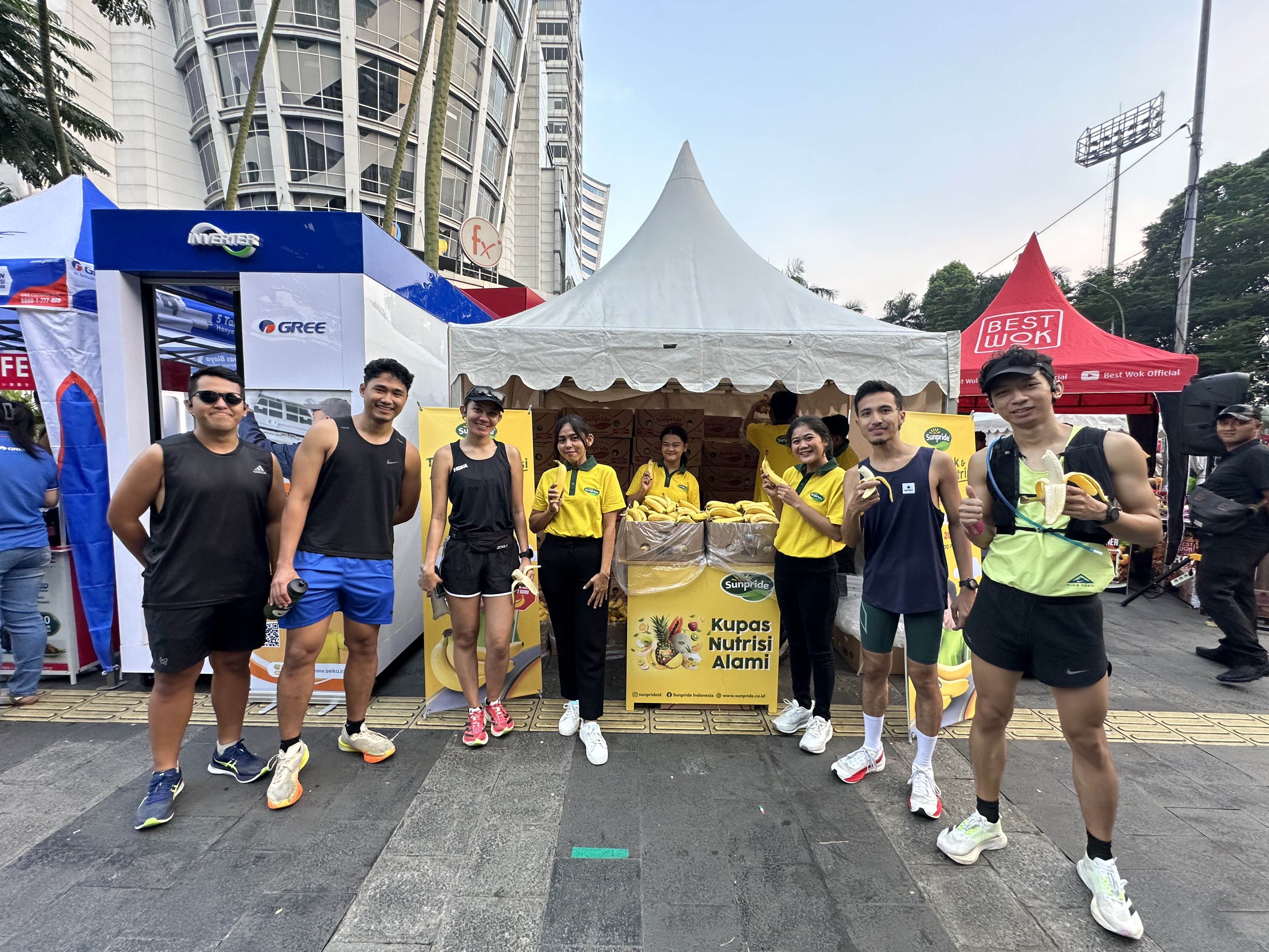 Sunpride Ramaikan CFD Jakarta dengan Kampanye “Kupas Nutrisi Alamimu, Terus Gerak dan Aktif Bernutrisi”