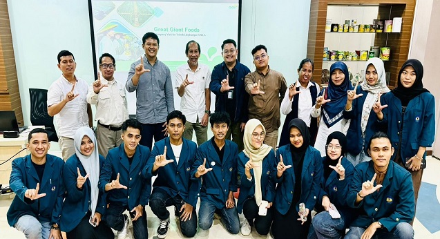 Mahasiswa Teknik Lingkungan Unila Lakukan Studi Lapang di PT GGP