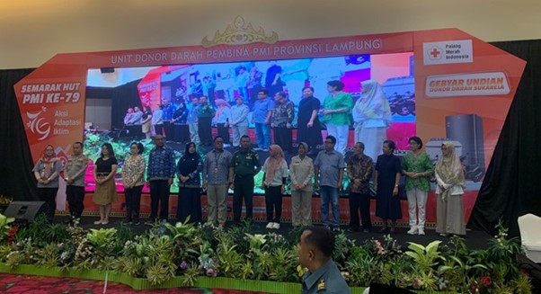 PT GGP Receives Award from PMI Bandar Lampung