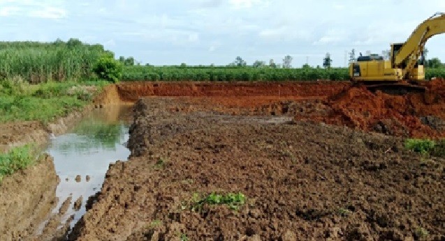 PT GGP Helps Normalize BUMK Gunung Agung Reservoir Water Channel