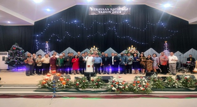 GGF Lampung Christians Hold Christmas Celebration 2024